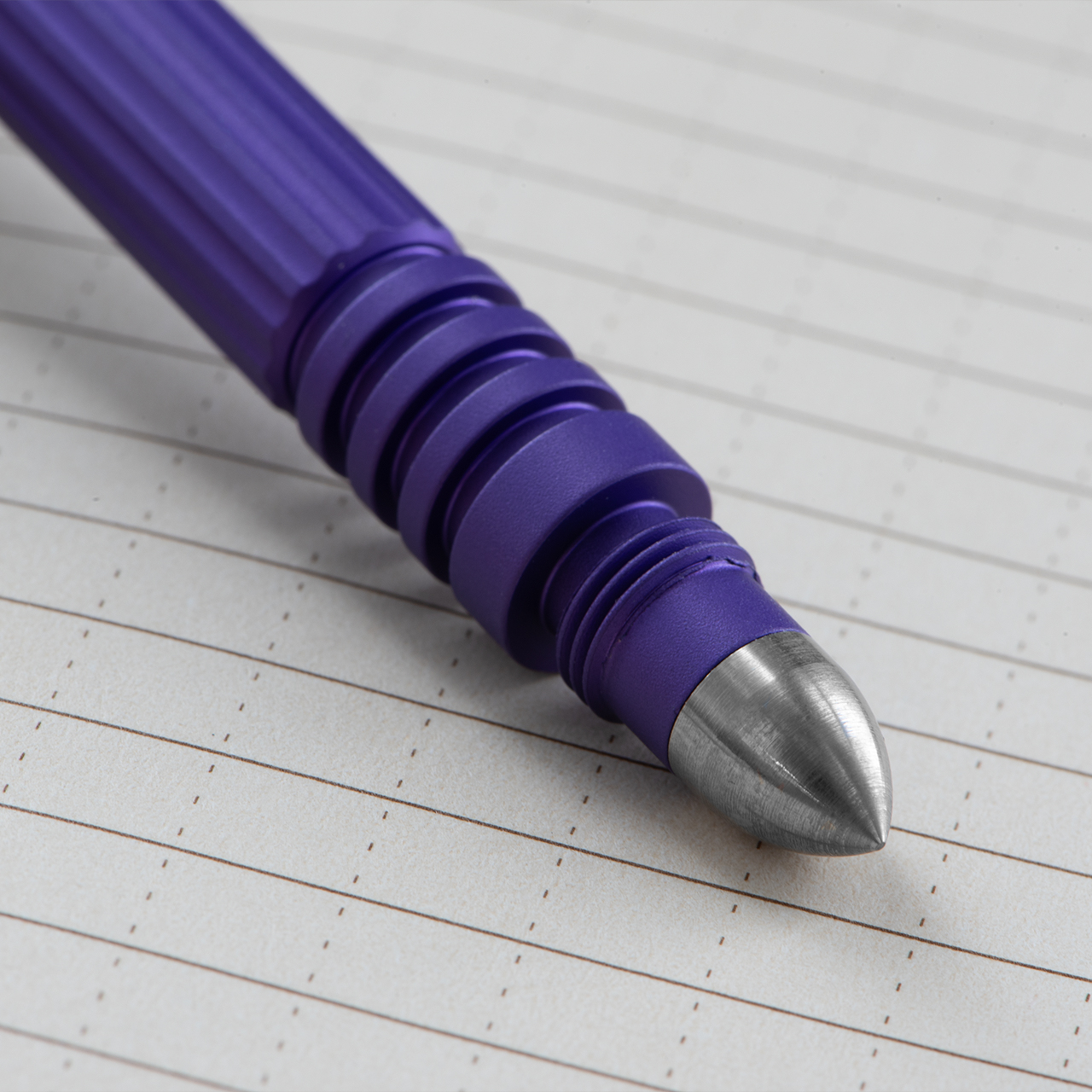 Hinderer Investigator Aluminium Purple Pen