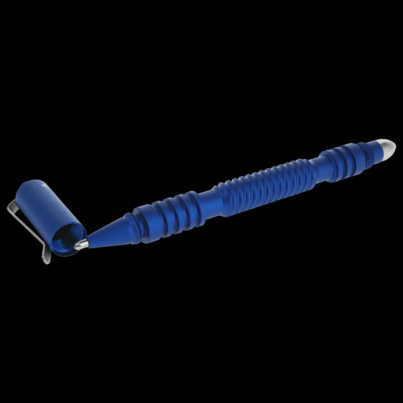 Hinderer Investigator Spiral Aluminium Blue Pen