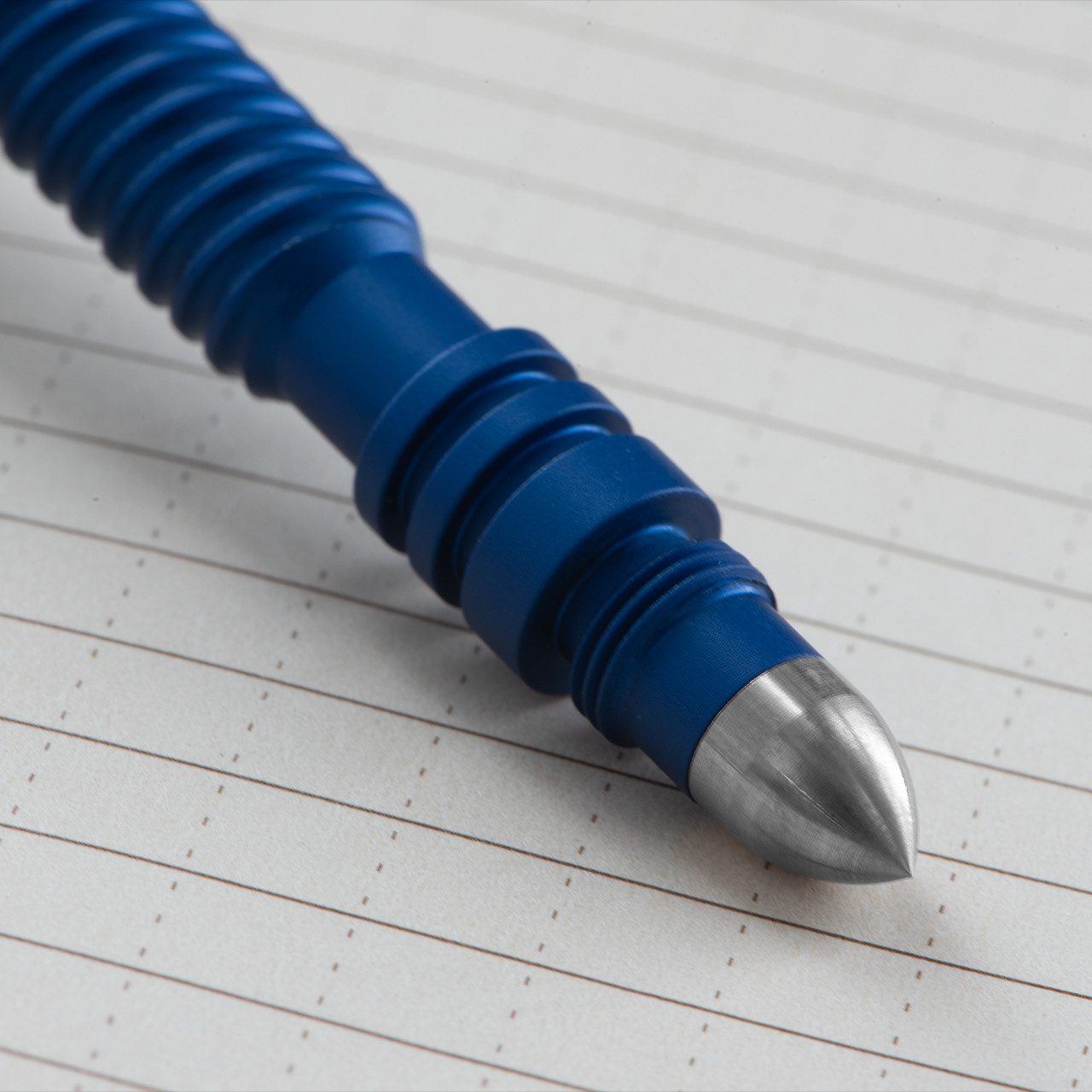 Hinderer Investigator Spiral Aluminium Blue Pen