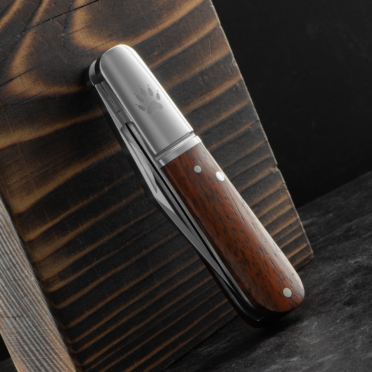 Rosecraft Otter Creek Barlow Yellow Sandalwood Folding Knife