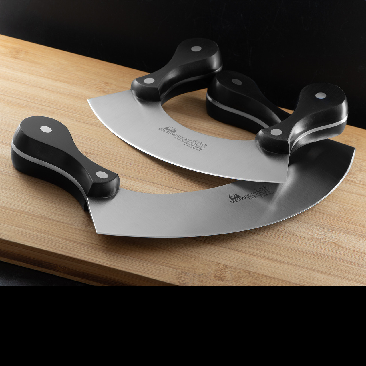 Due Cigni Classica Mincing Knife 16cm