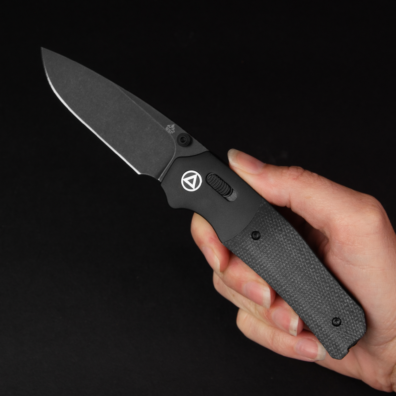 QSP Vault Blackwash Folding Knife