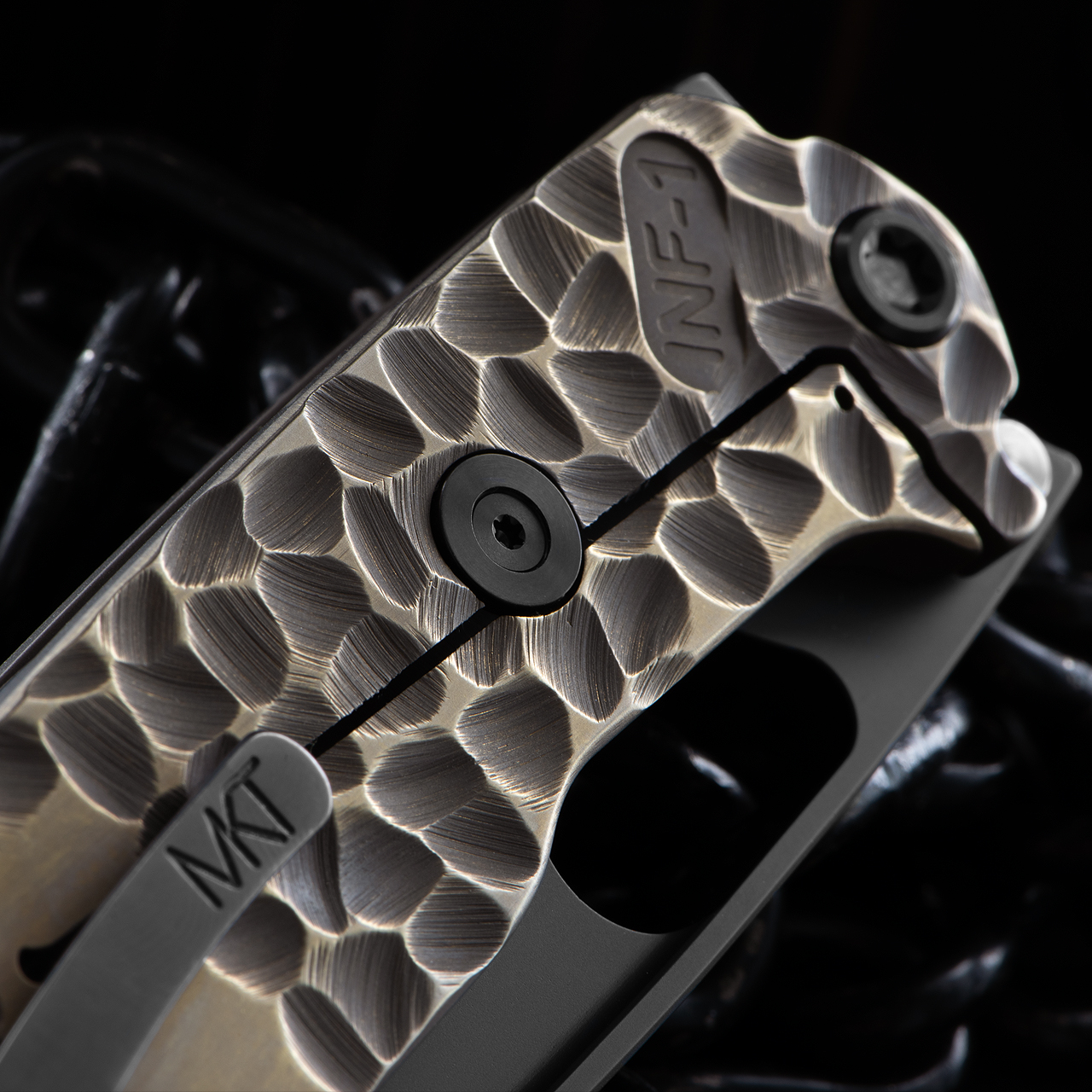 Medford Infraction Titanium Bronze "Peaks & Valleys" Folding Knife