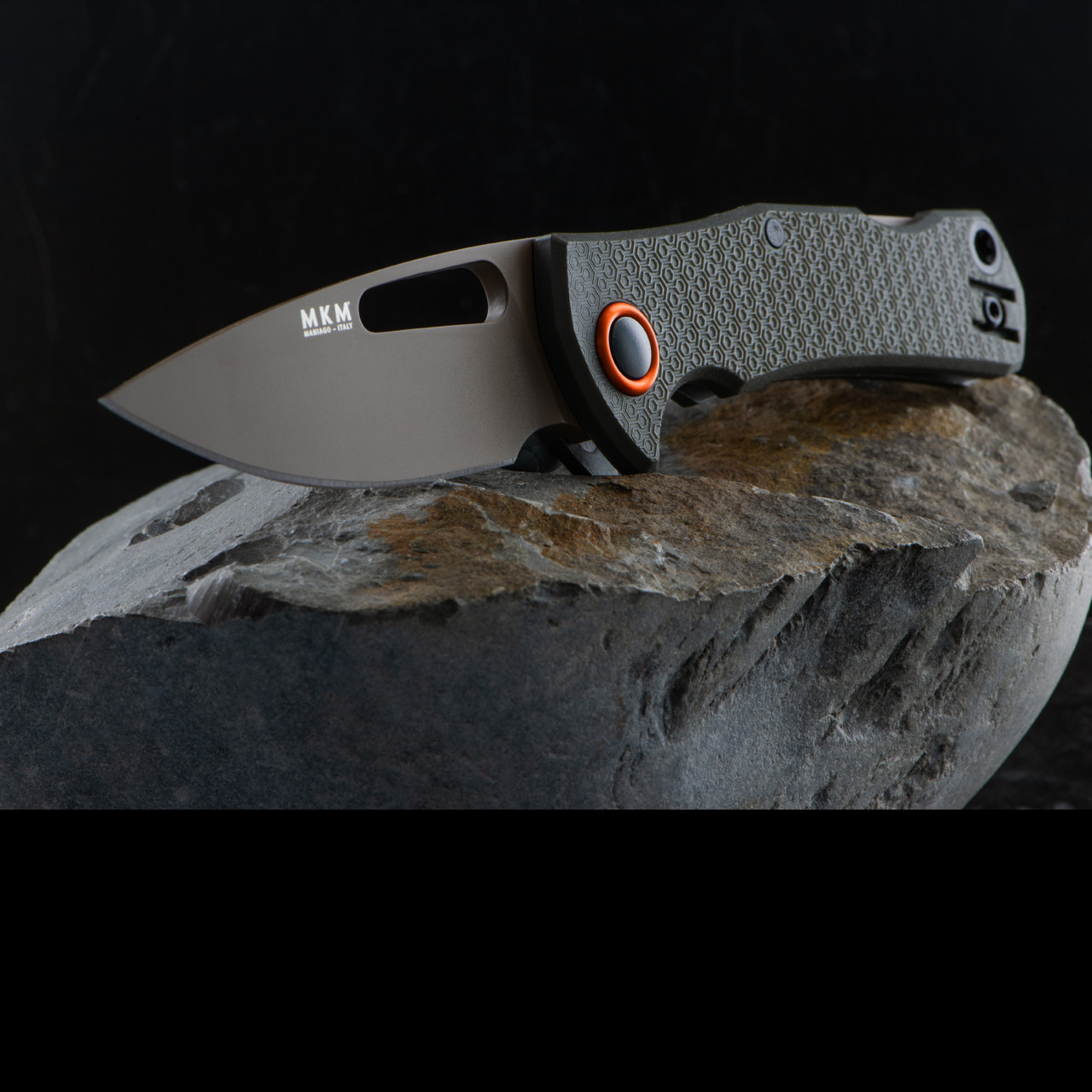 MKM LOV FRN Tan Folding Knife