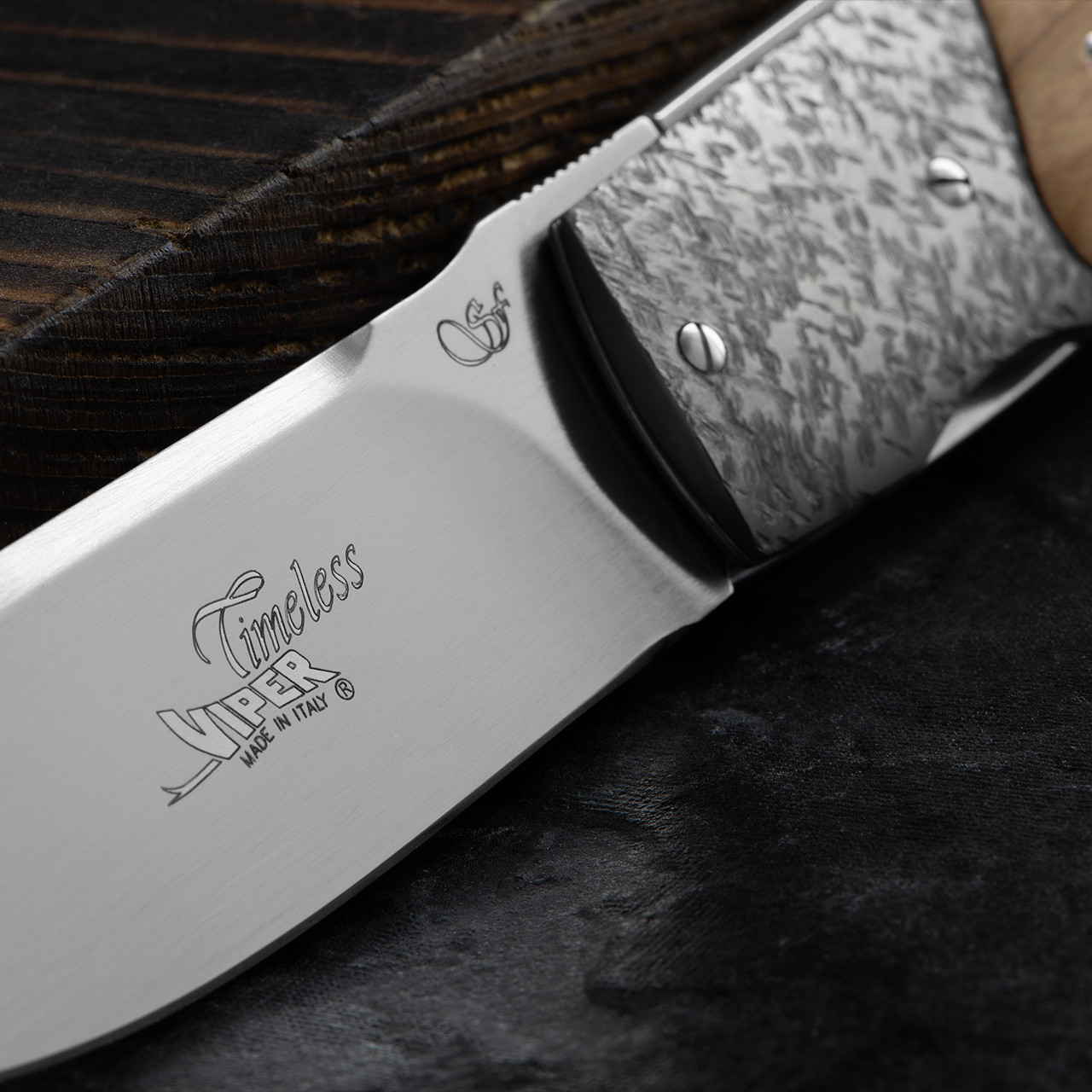 Viper Timeless Olive Titanium Folding Knife