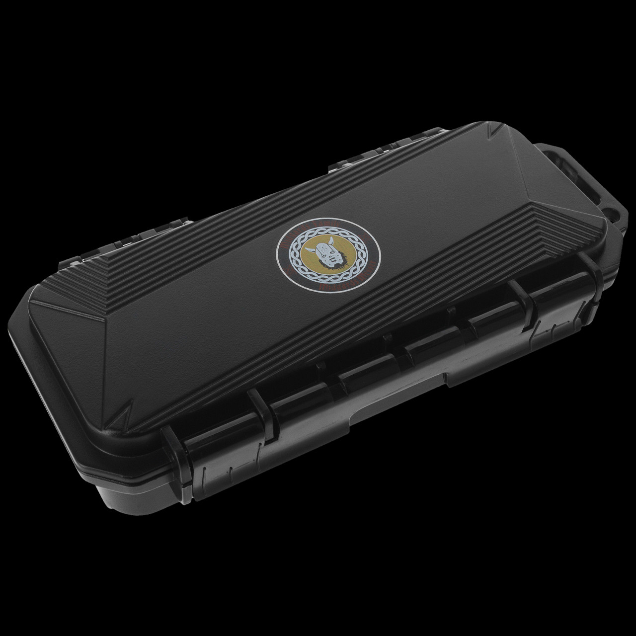 Midgards-Messer Shield Sights Blue Folding Knife