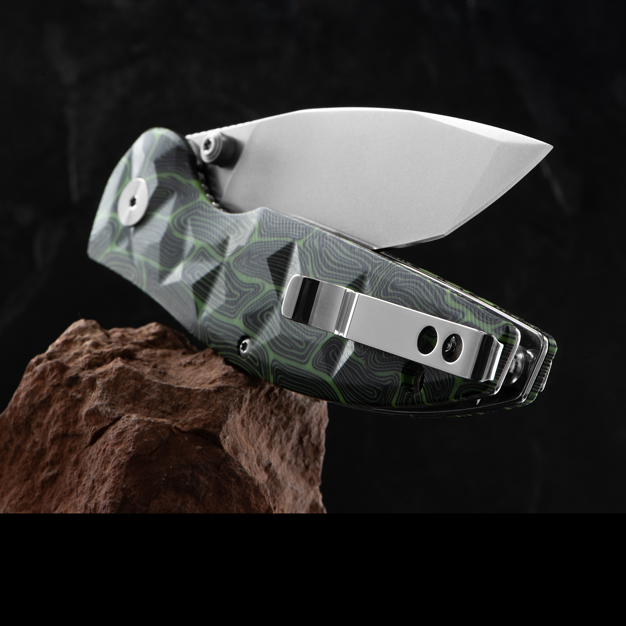 QSP Turtle Punk G10 Folding Knife | Heinnie Haynes