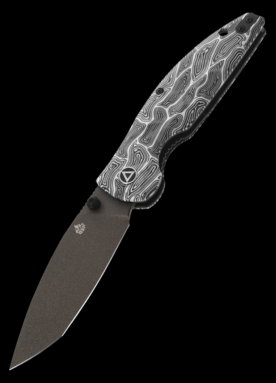 QSP Turtle Punk G10 Champagne Folding Knife | Heinnie Haynes