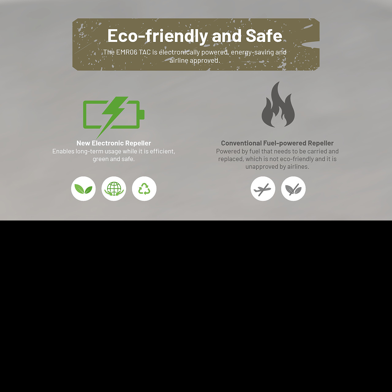 Nitecore EMR06 TAC Portable Mosquito Repellent