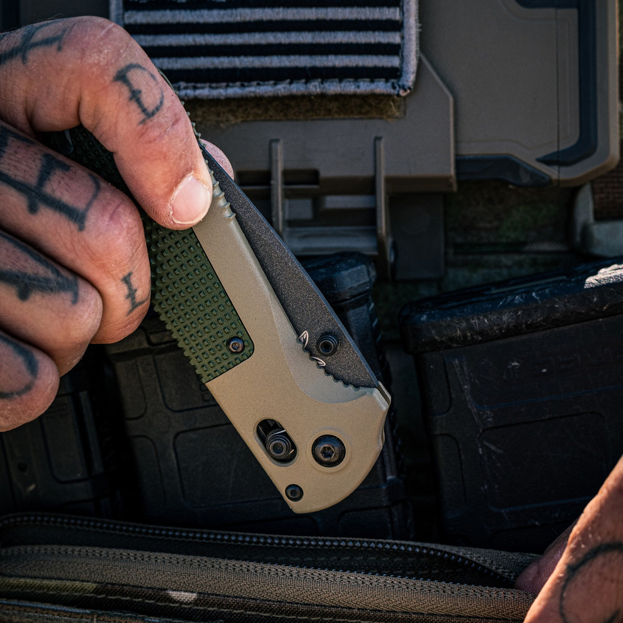 Benchmade Redoubt Tanto 431BK-1 Folding Knife