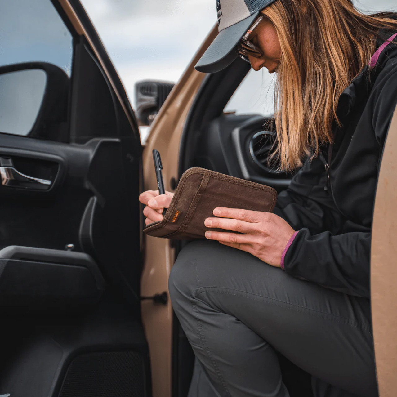 Lochby Pocket Journal Brown