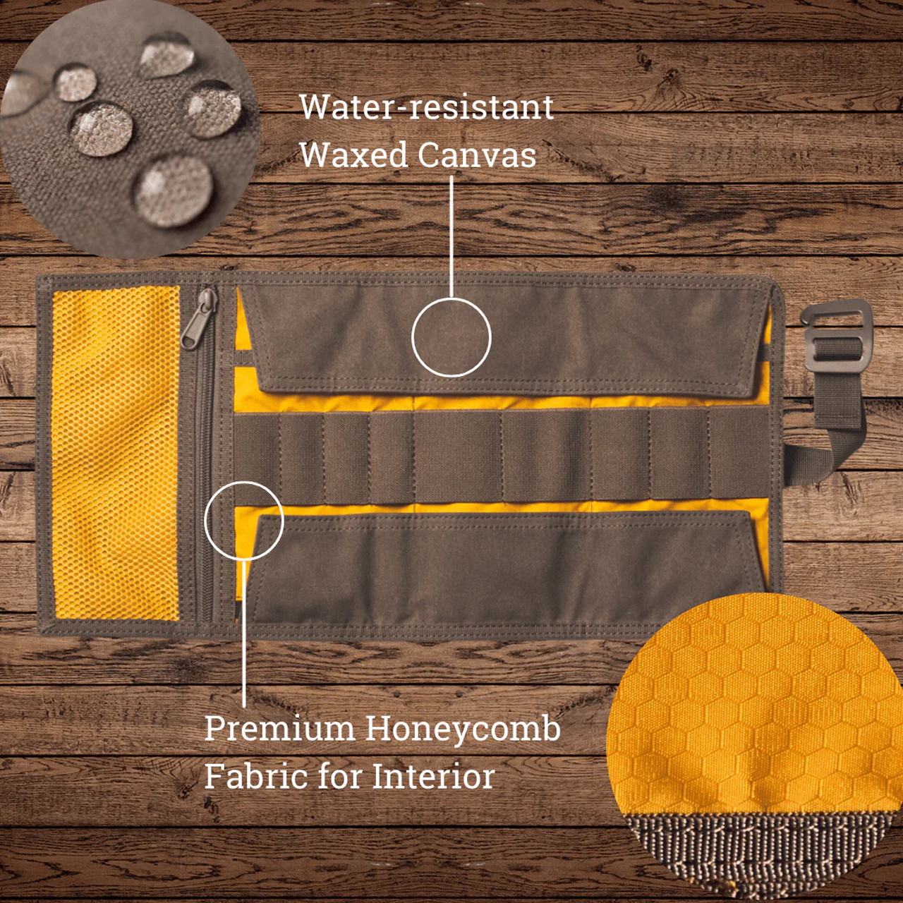 Lochby Tool Roll Brown