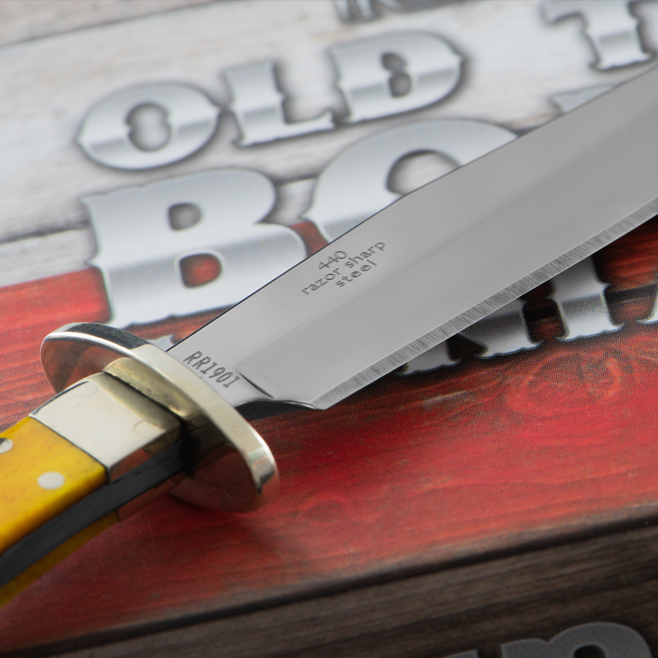 Rough Rider Old Texas Bowie Mini Fixed Blade