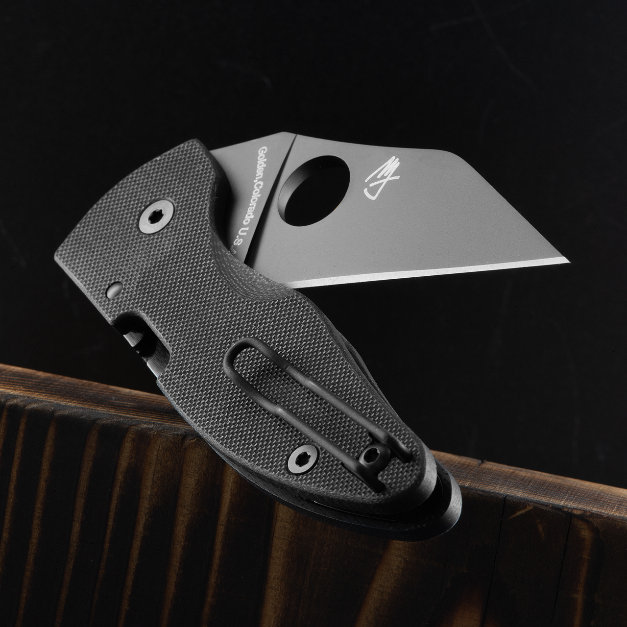 Spyderco MicroJimbo Compression Lock Folding Knife