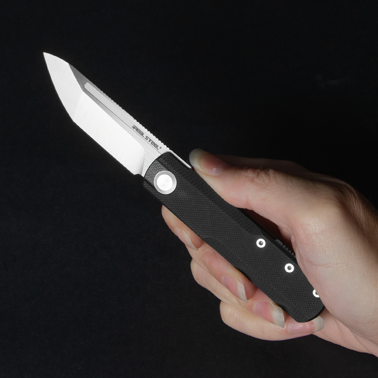 Real Steel G-Tanto Black G10 / Satin