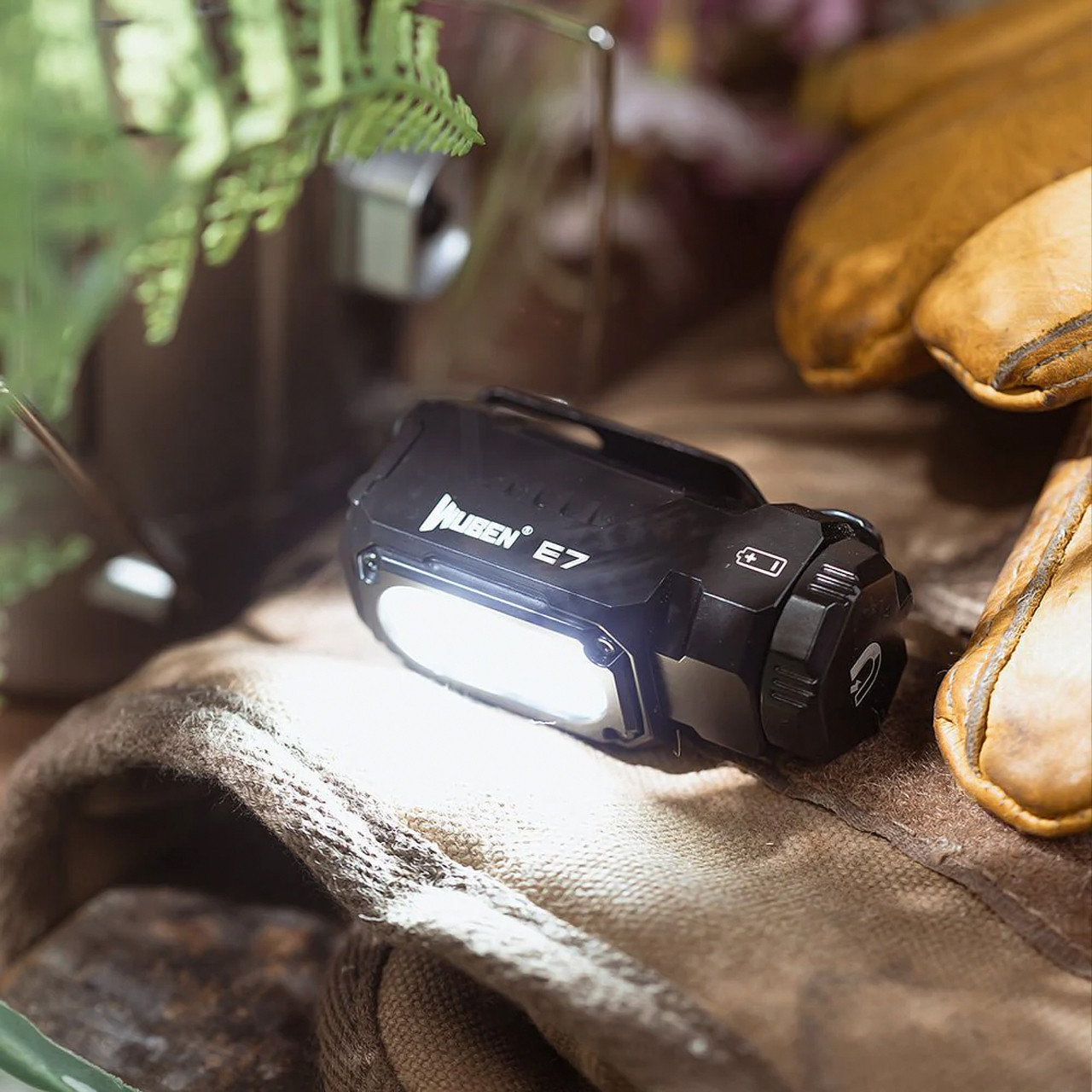 Wuben E7 EDC Flashlight Black