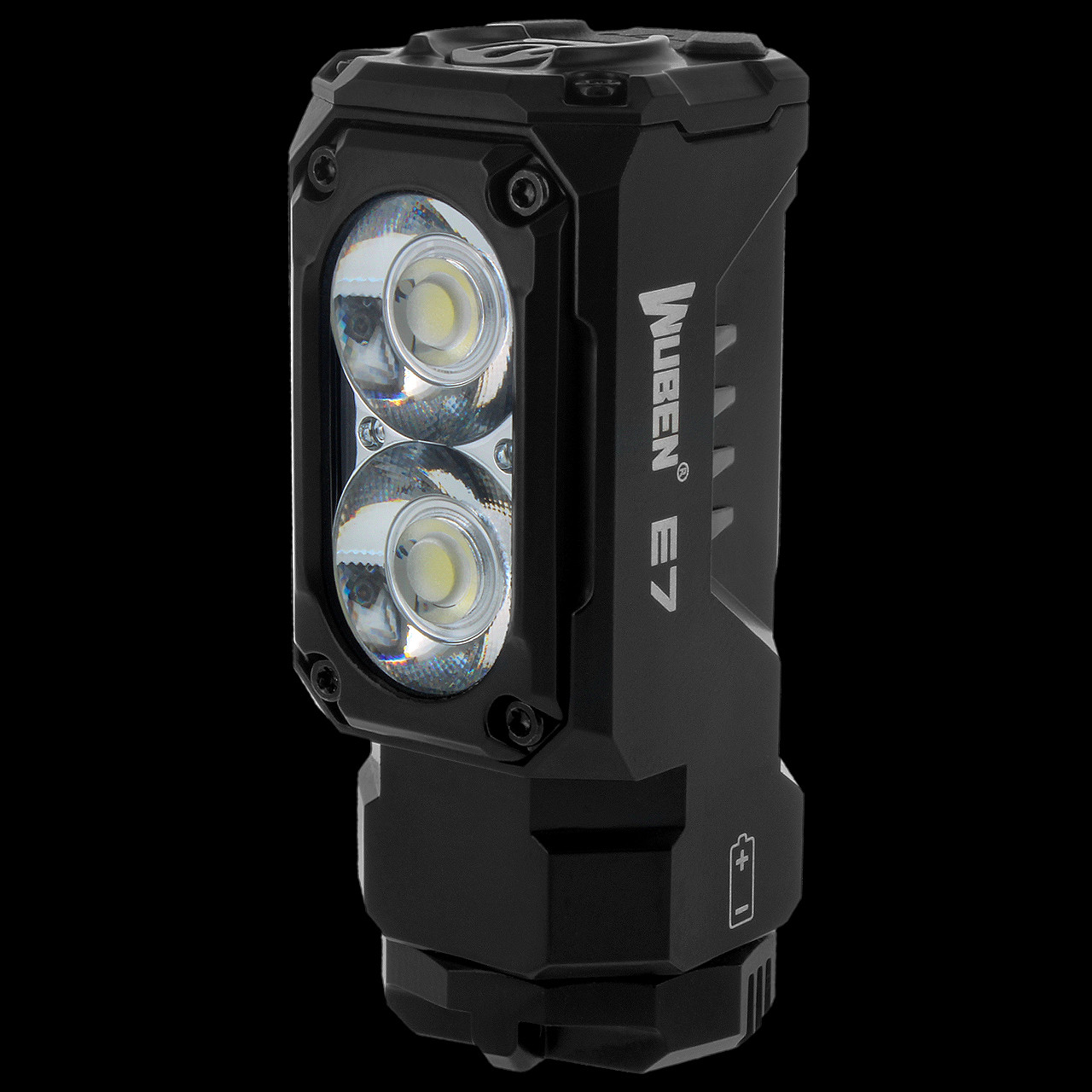 Wuben E7 EDC Flashlight Black