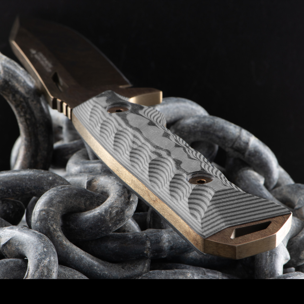 Dawson Knives Shepherd Grey G10 Fixed Blade