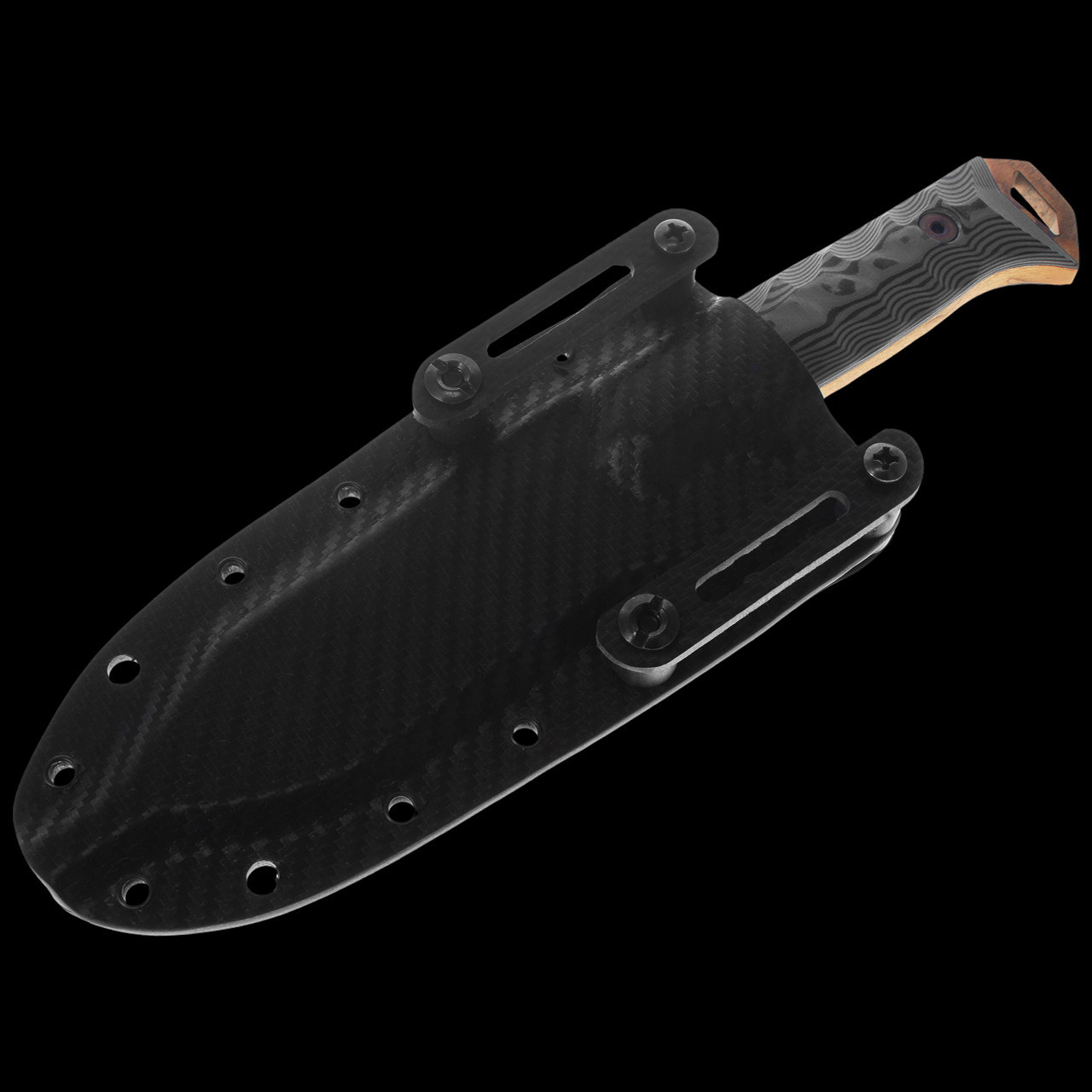 Dawson Knives Shepherd Grey G10 Fixed Blade