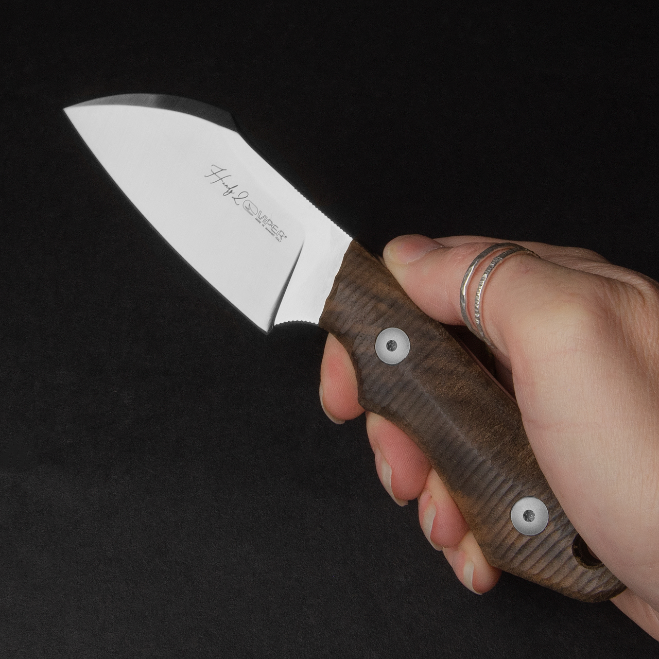 Viper Handy 2 Walnut Fixed Blade