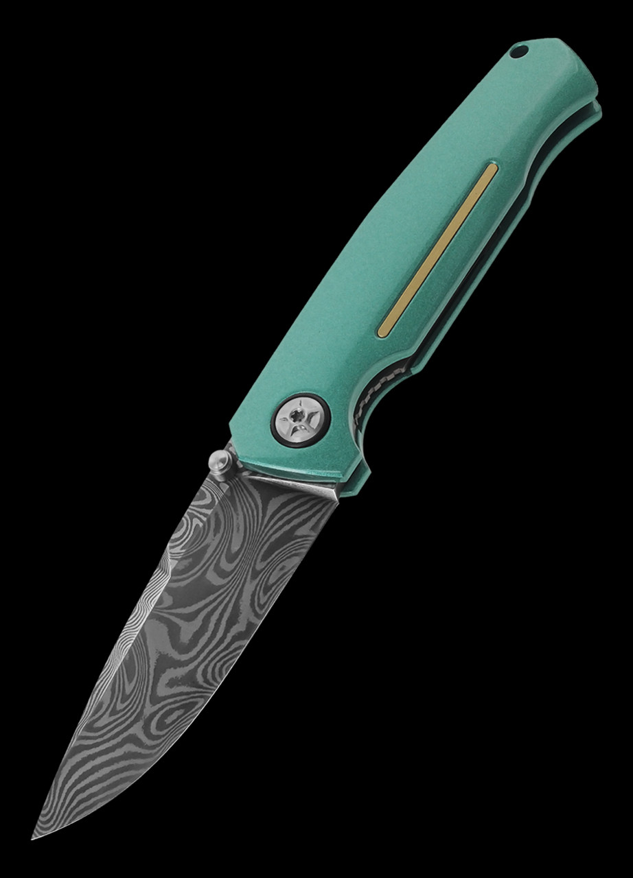 Boker 1969 Mach-1 Damast Folding Knife | Heinnie Haynes