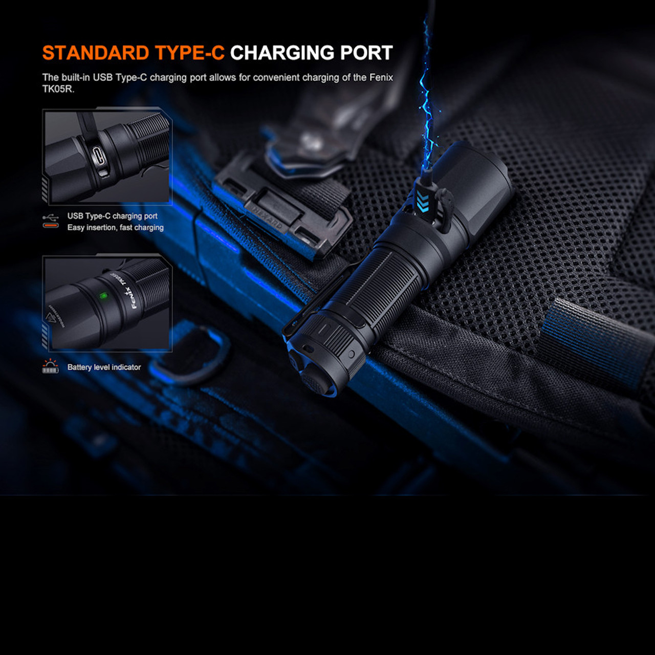 Fenix TK05R Tactical Mini Flashlight