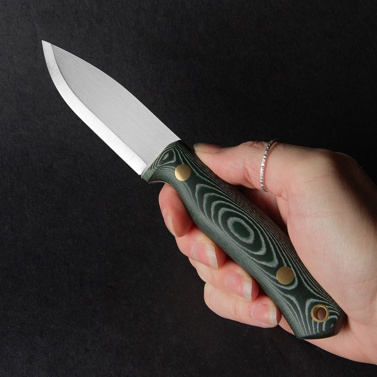 Casstrom No.8 SFK Swedish Forest Micarta Fixed Blade