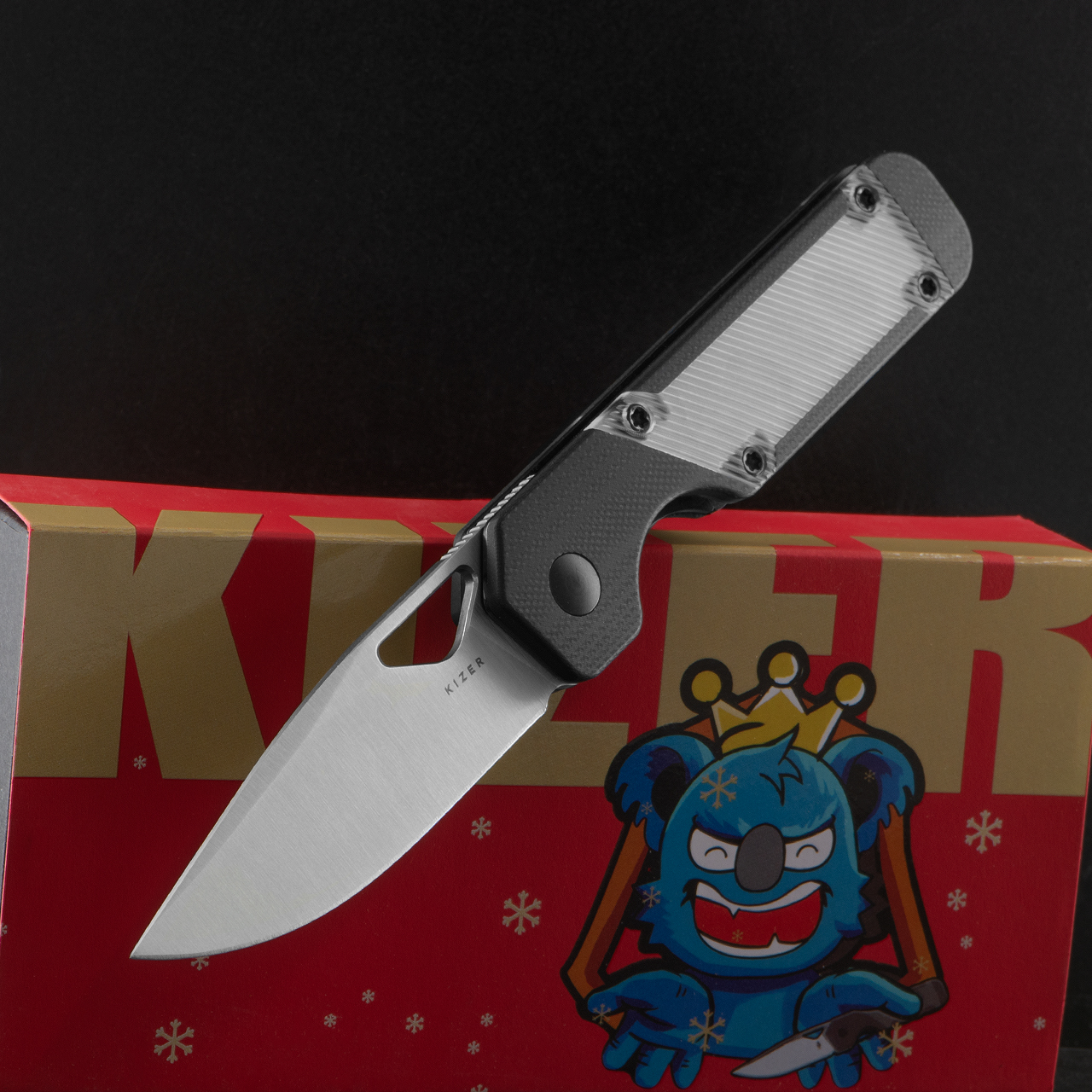 Kizer Vanguard Mini Militaw G10 and Acrylic Folding Knife