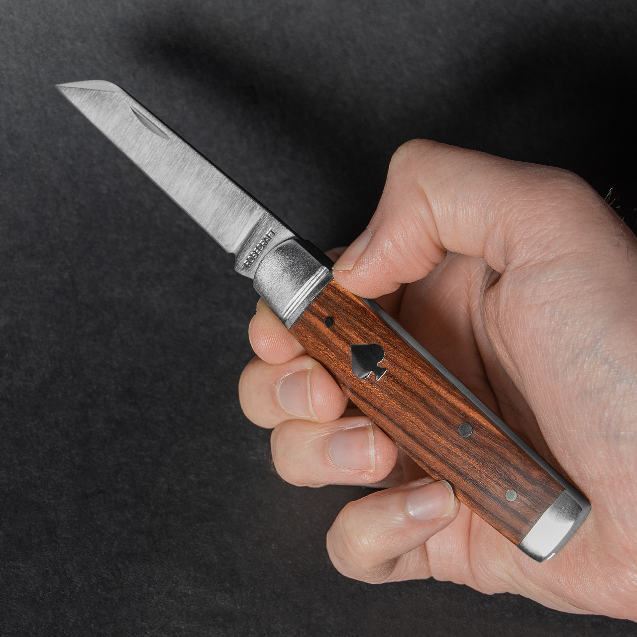 Rosecraft Sweetwater Creek Senator Sandalwood Folding Knife