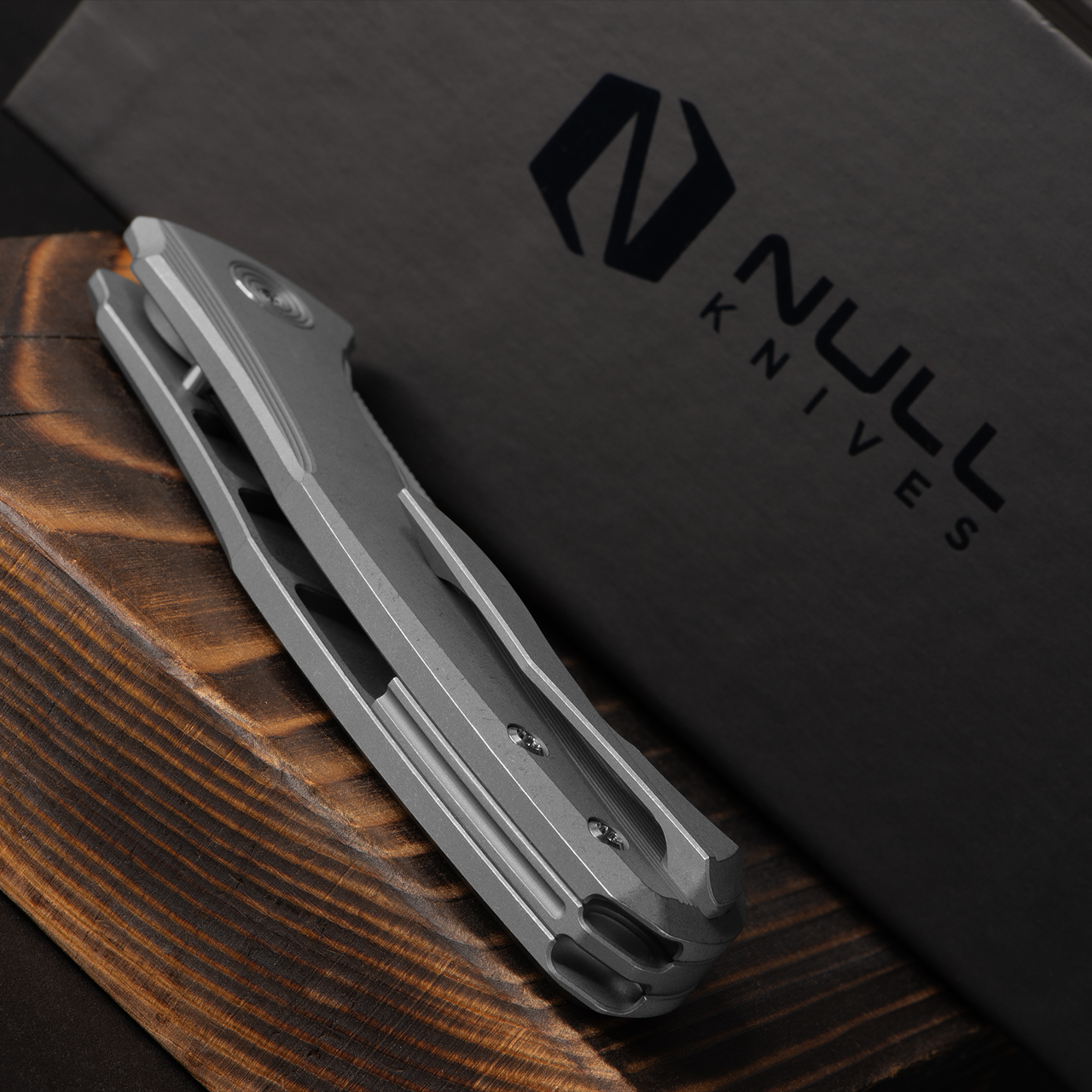 Null Ghoul Staticwash Folding Knife