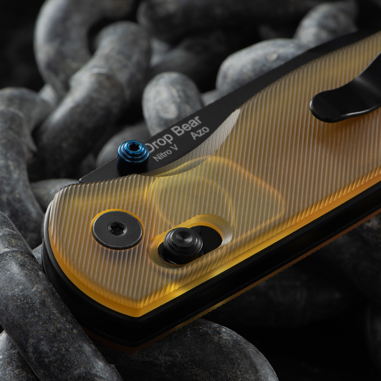 Kizer Drop Bear PEI Folding Knife