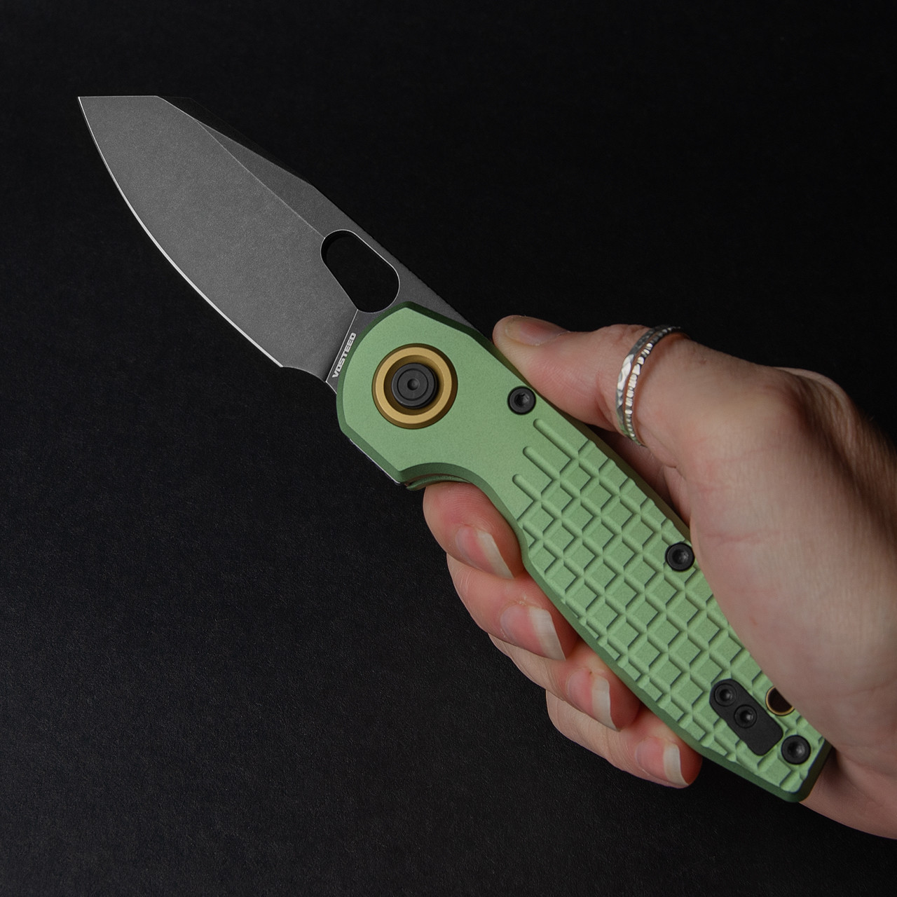 Vosteed Ankylo Black Folding Knife