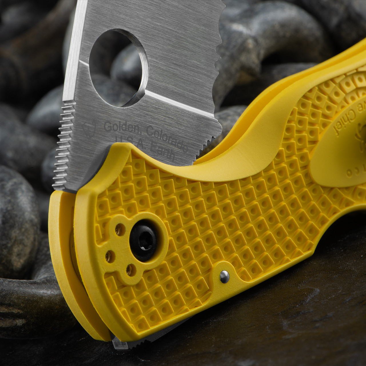 Spyderco Native Chief Salt Lightweight SpyderEdge Folding Knife