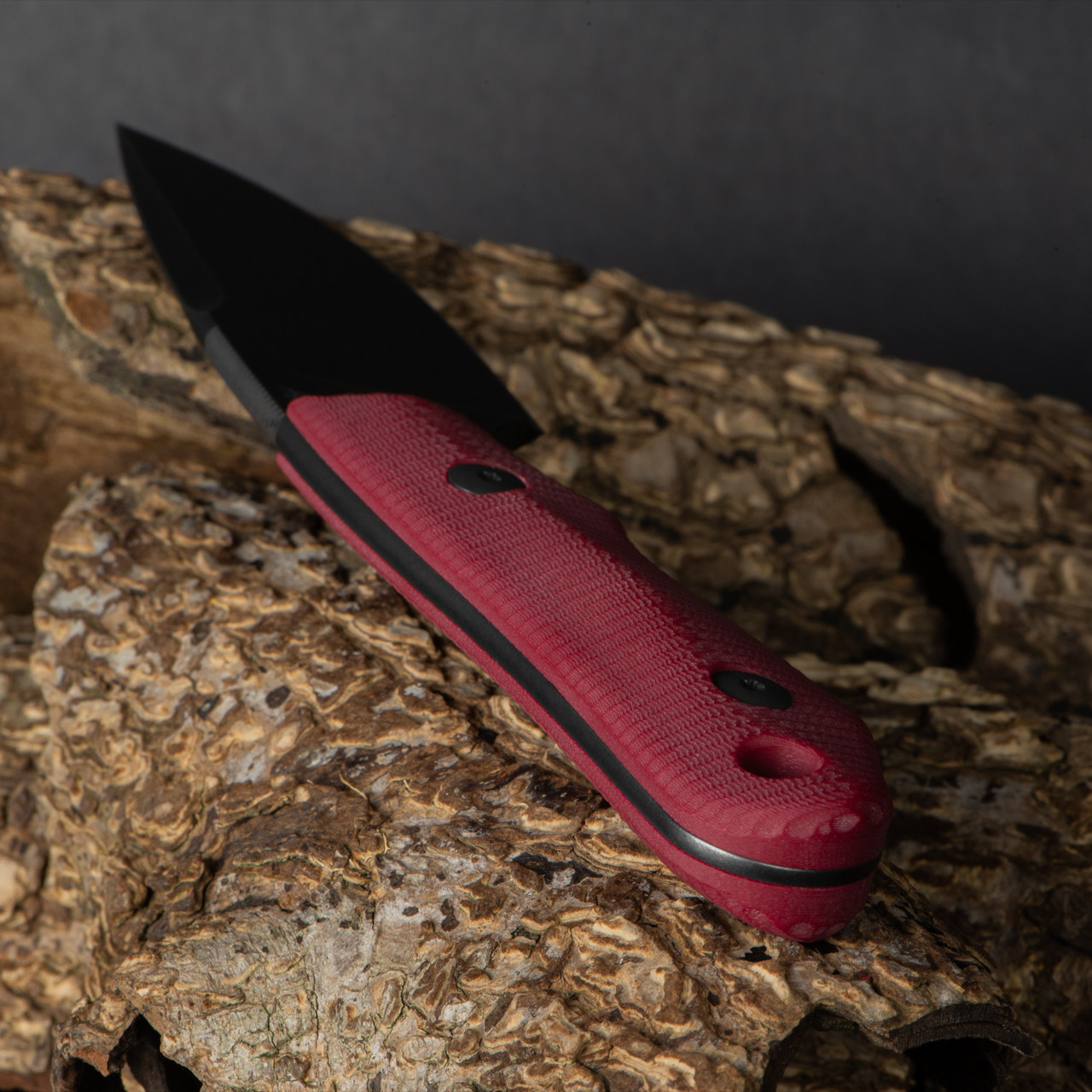 Viper Handy G10 Red Blackwash Fixed Blade