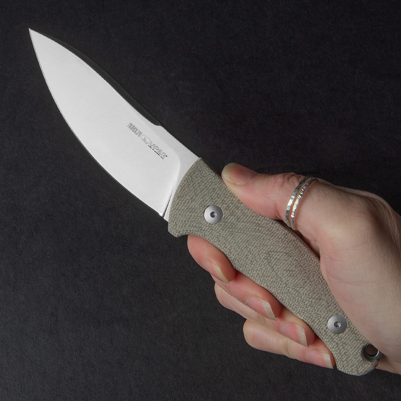 Viper Nordlys Micarta Fixed Blade