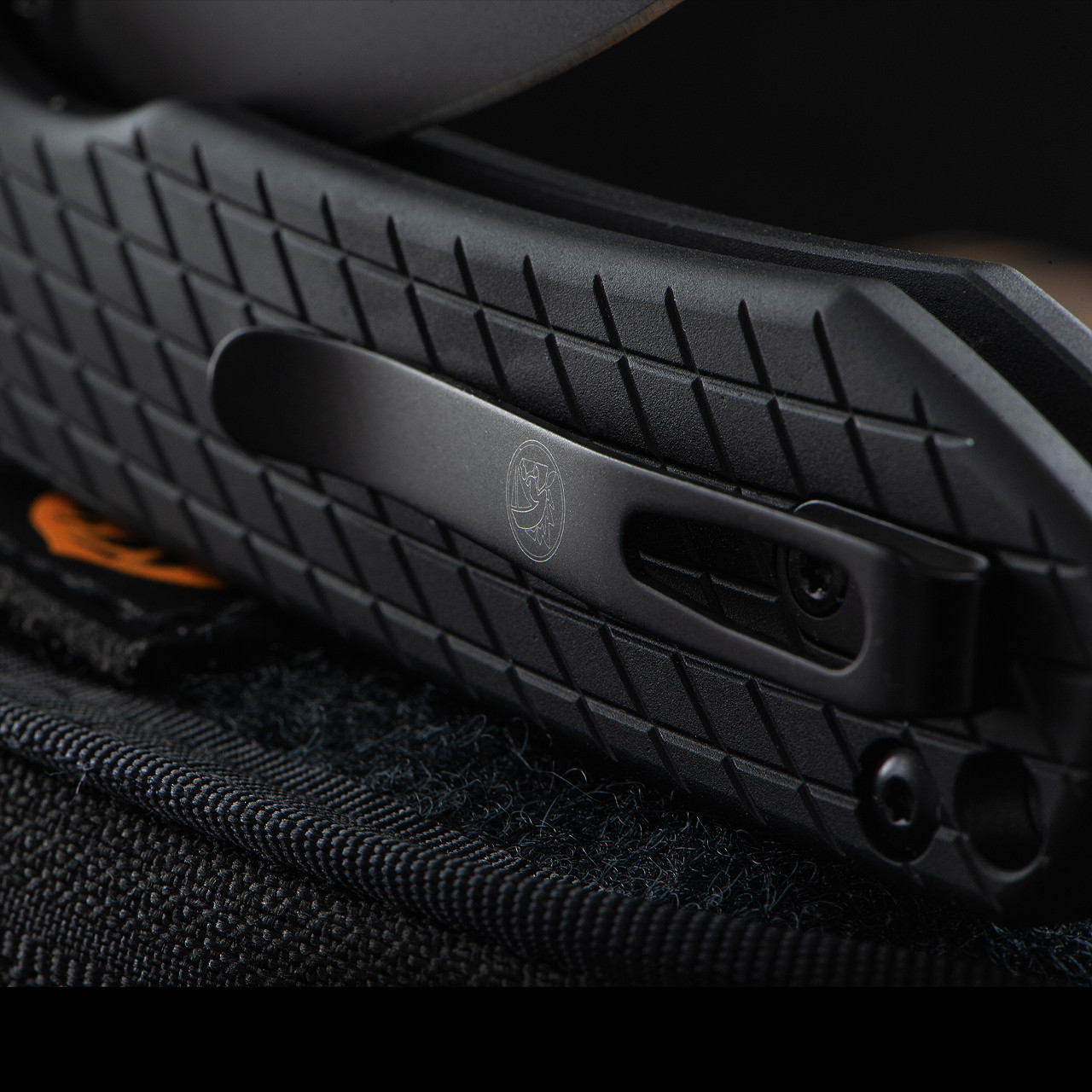 Vosteed Raccoon Aluminium Black Blade Folding Knife