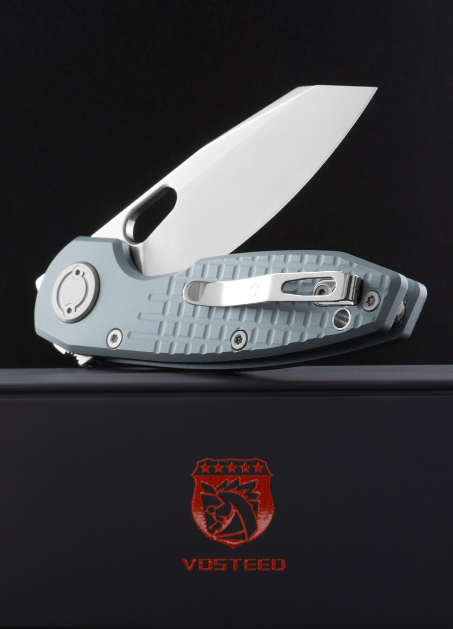 Vosteed Ankylo Vanchor Lock Gray Folding Knife