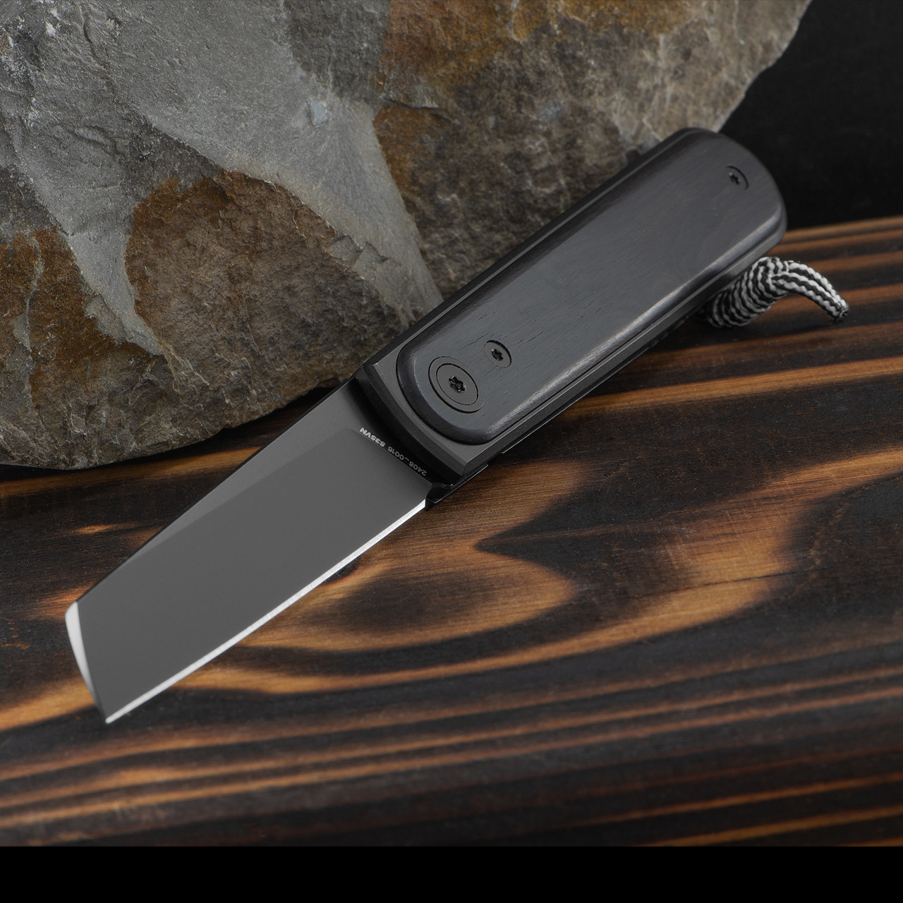James Brand Duval Ebony Folding Knife | Heinnie Haynes