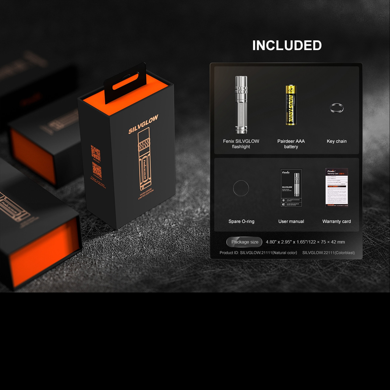 Fenix Silvglow SS SE Flashlight