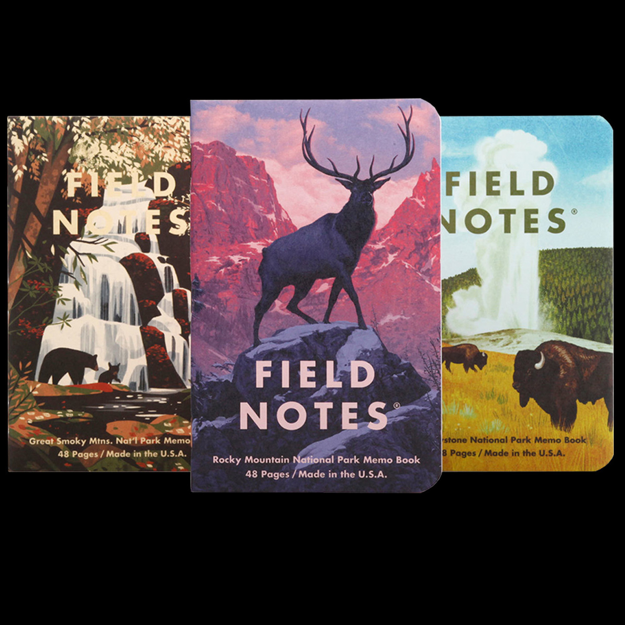 Field Notes National Parks Series C Graph | Heinnie Haynes