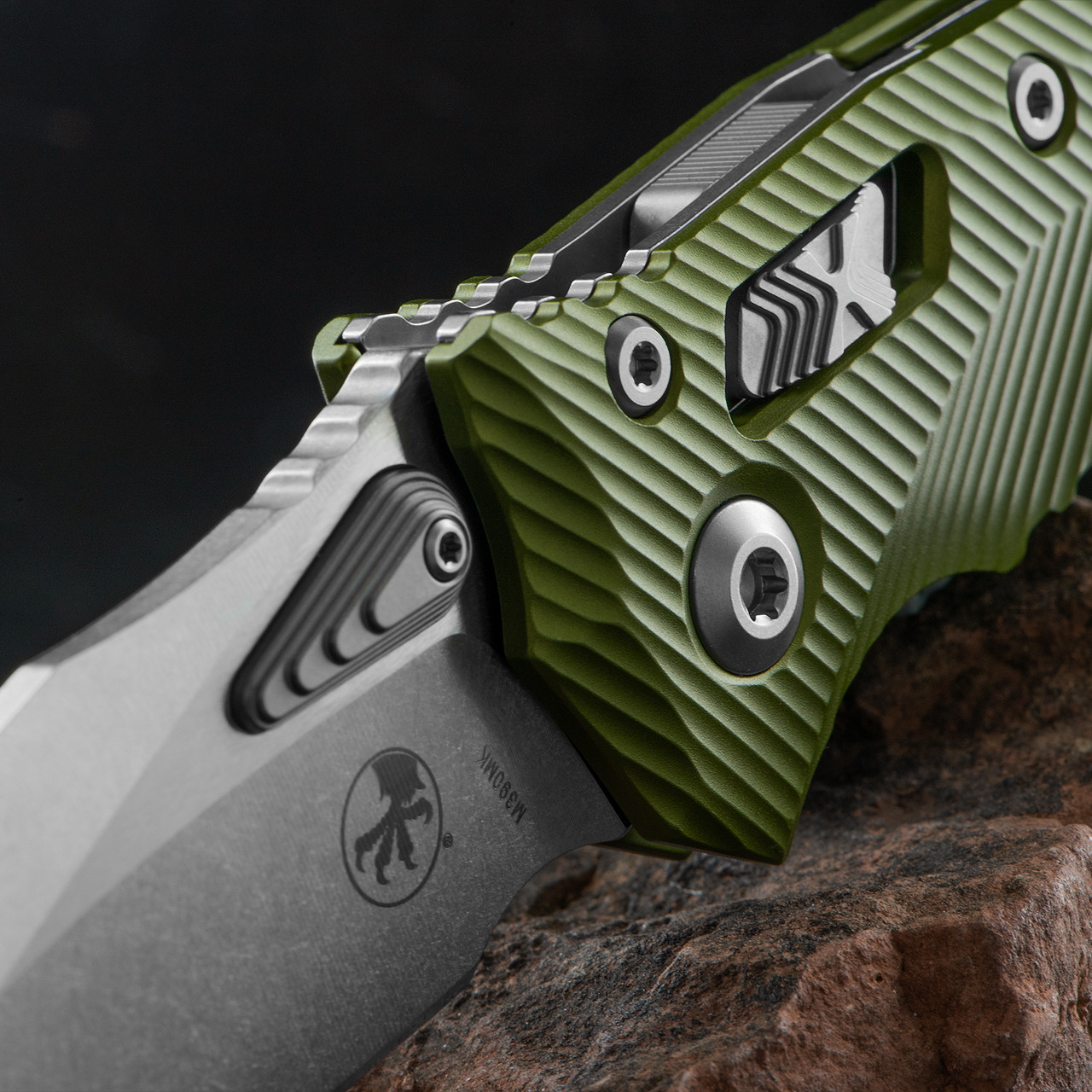 Microtech Amphibian S/E Ram-Lok SW OD Folding Knife