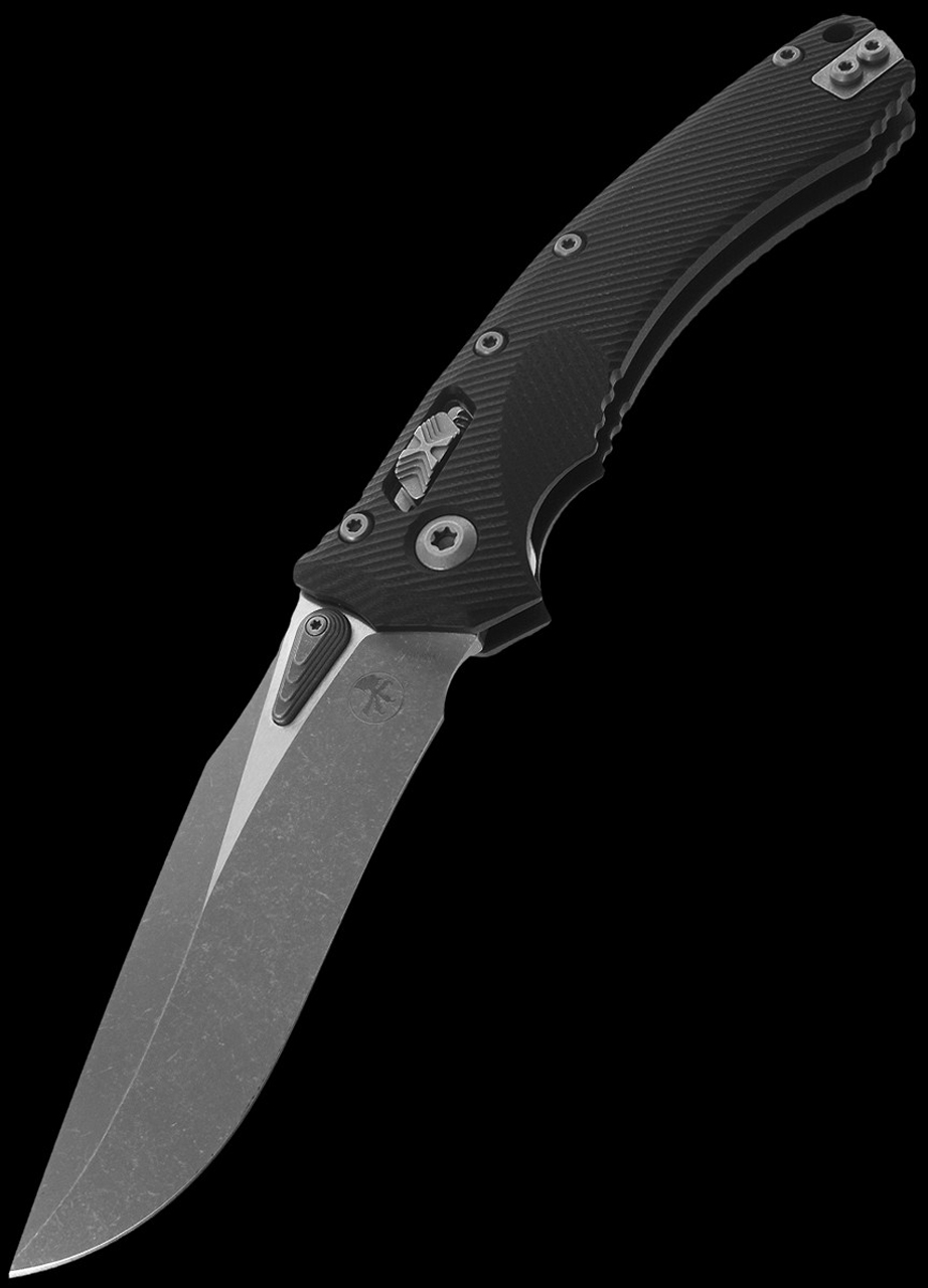 Microtech Amphibian S/E Ram-Lok Blk Ap Folding Knife | Heinnie Haynes