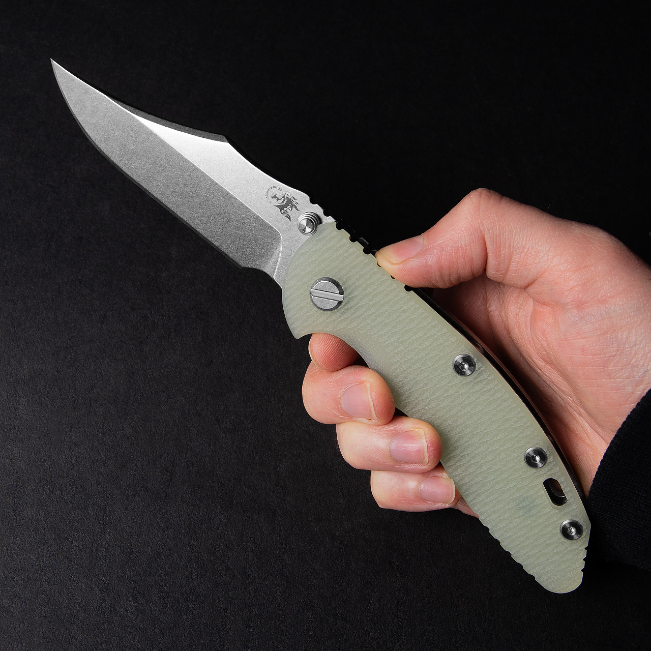 Hinderer XM-18 NF Bowie G10 Fixed Blade | Heinnie Haynes