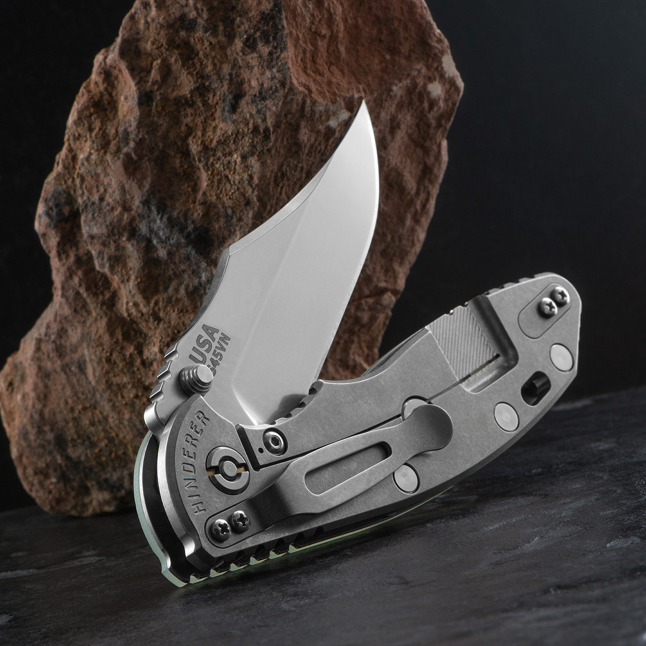 Hinderer XM-18 NF Bowie G10 Fixed Blade | Heinnie Haynes