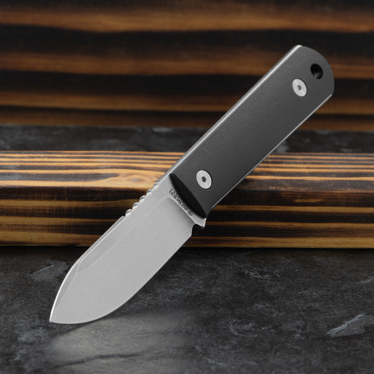 Boker BFF Packlite Black Richlite