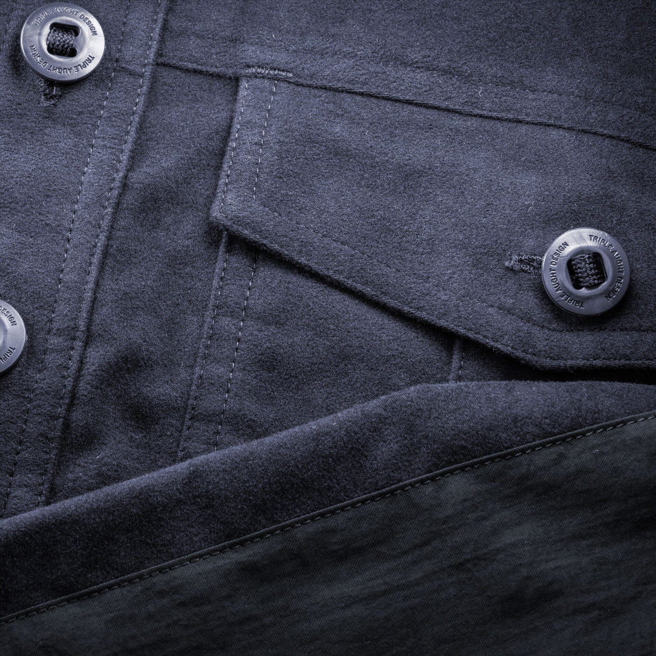 TAD Haven CPO Popover Jacket Black