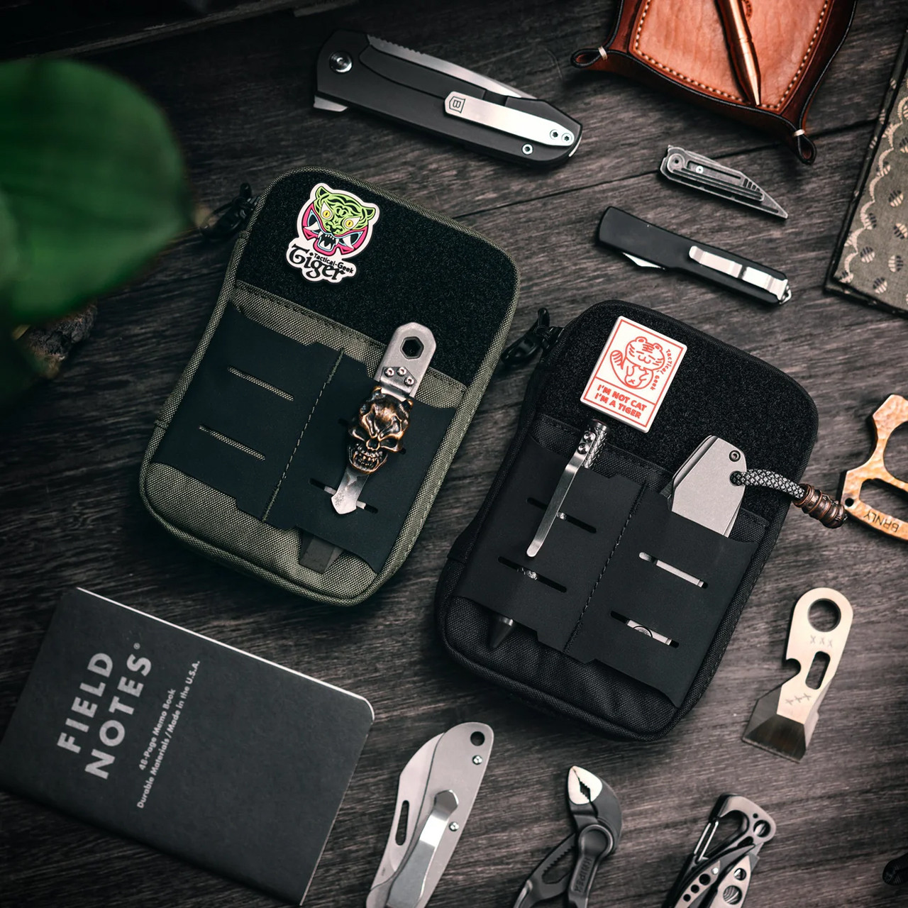 Tactical Geek Block E 2.0 EDC Pouch Black