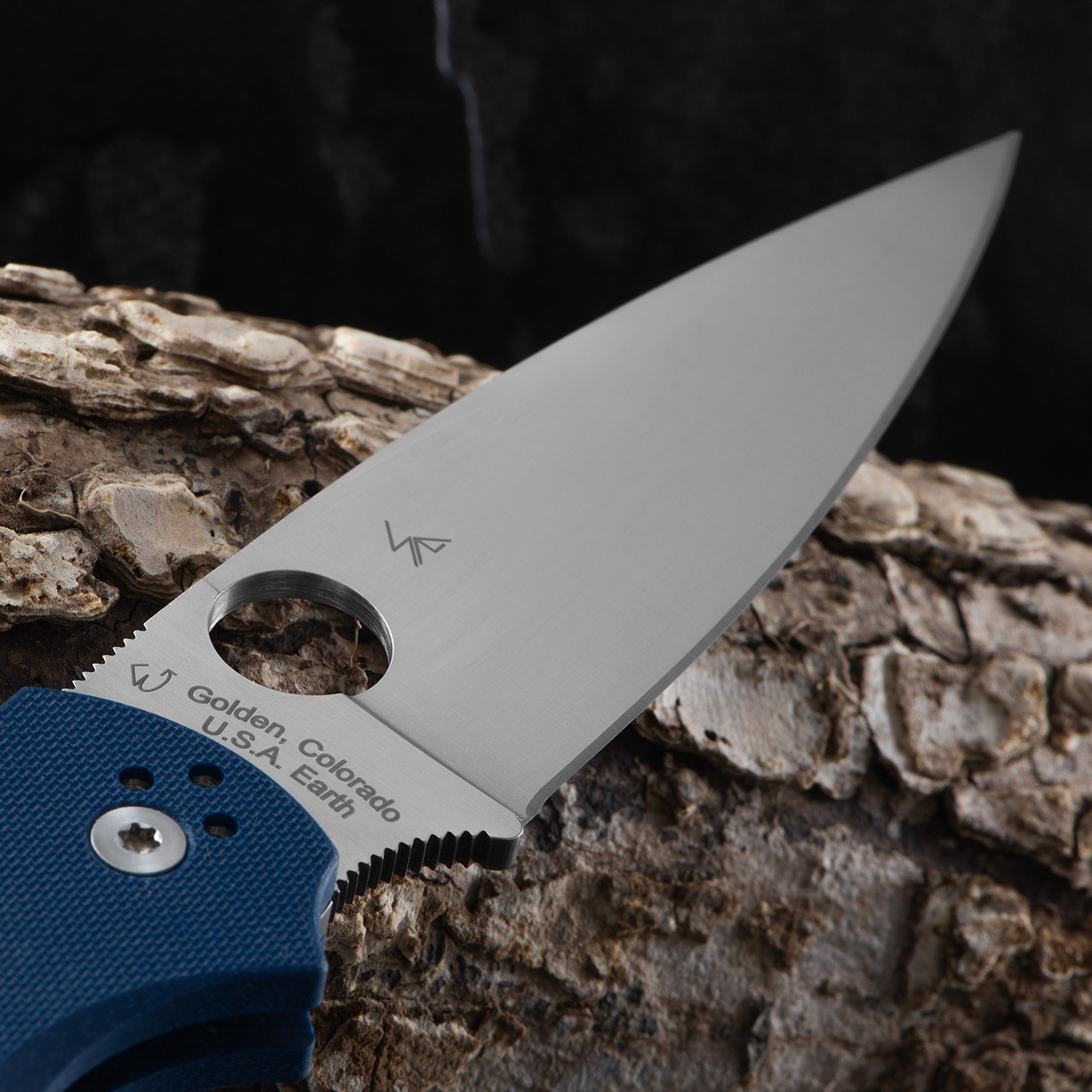Spyderco Native Chief Cobalt Folding Knife