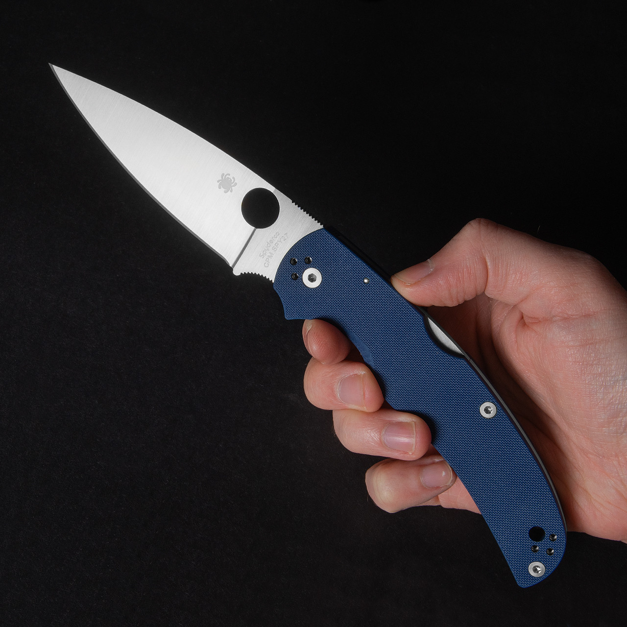 Spyderco Native Chief Cobalt Folding Knife