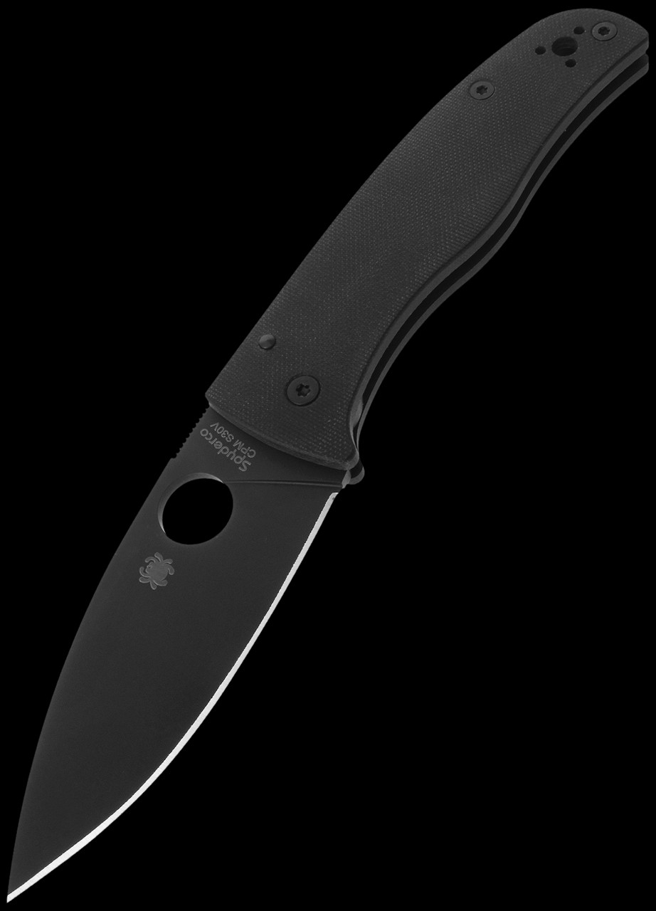 Spyderco Bodacious Black Folding Knife